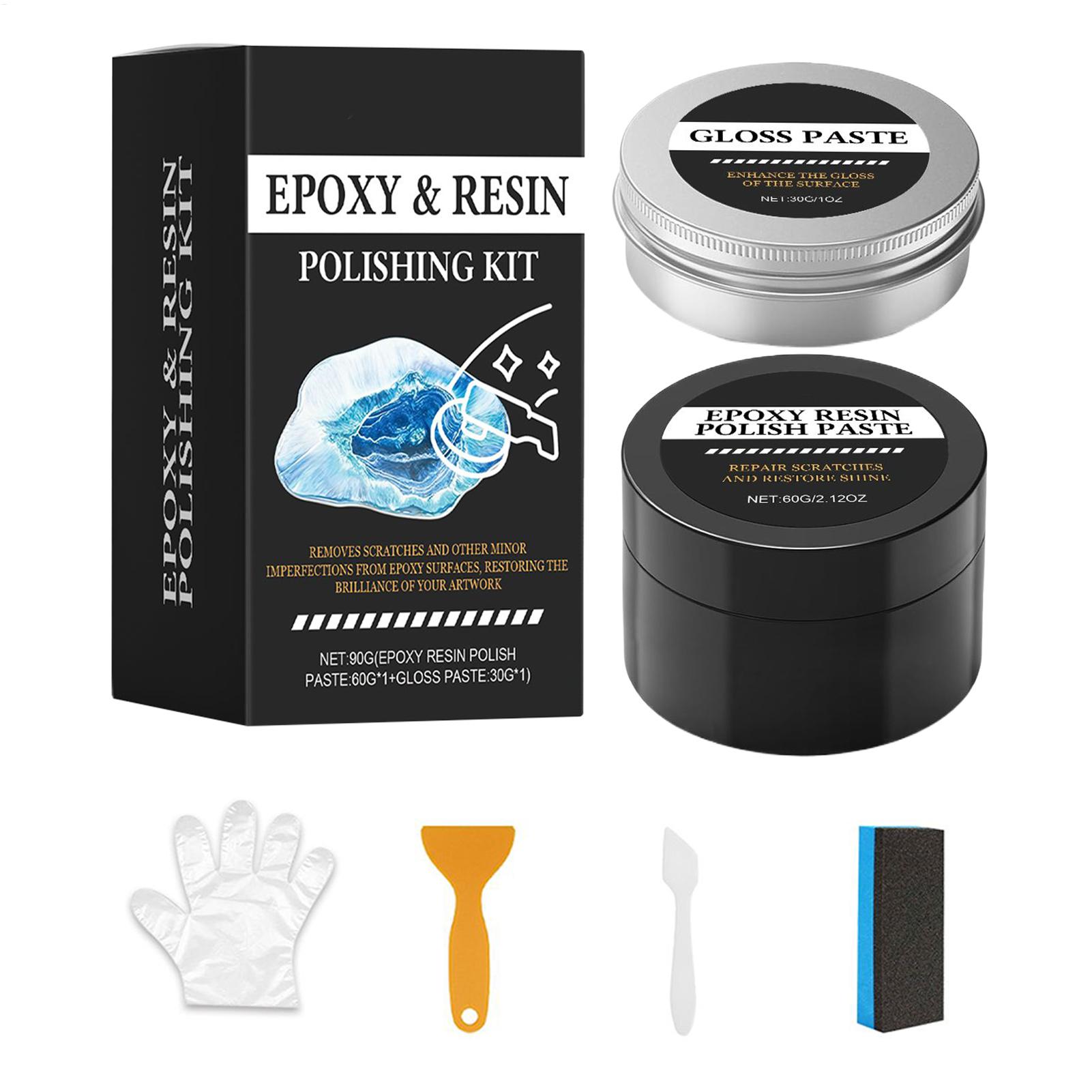Resin Art Table - Epoxy resin high gloss polishing paste