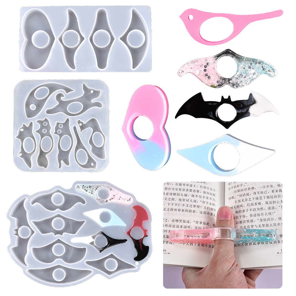 Resin Art Guide Book - DIY Crystal Mirror Silicone Mold Multi-style