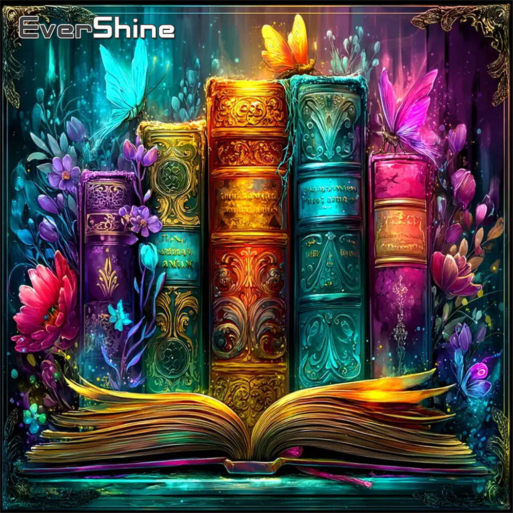 Resin Art Guide Book - Evershine Book Diamond Painting Landscape Abstract