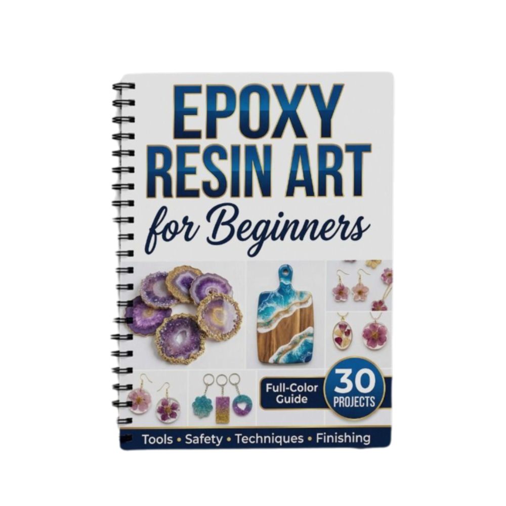 Resin Art Guide Book - Step-by-Step Epoxy Resin Art Handbook 30