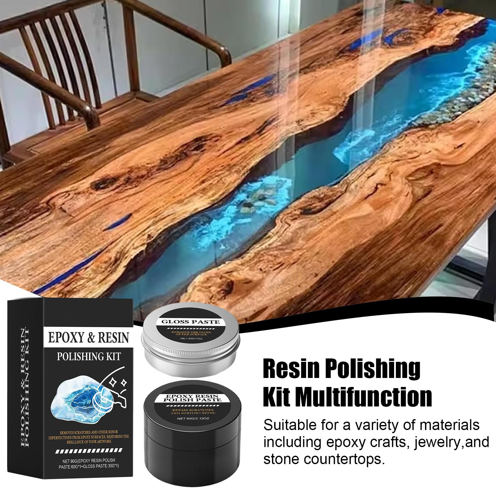 Resin Art For Beginners - Epoxy Resin Polishing Kit - Creamy