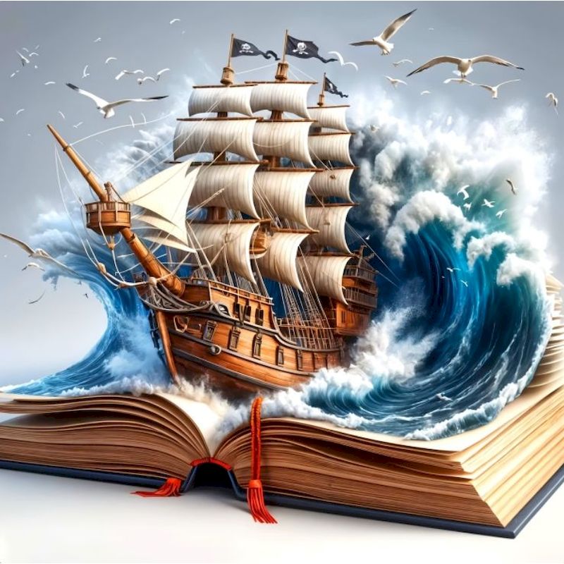 Resin Art Guide Book - SDOYUNO Diy Diamond Mosaic Book Landscape