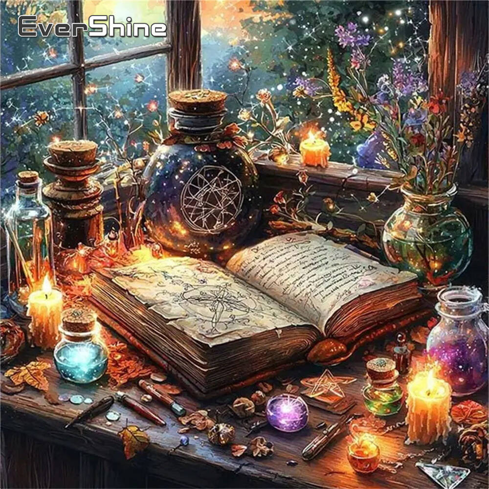 Resin Art Guide Book - Evershine DIY Full Square Round Diamond