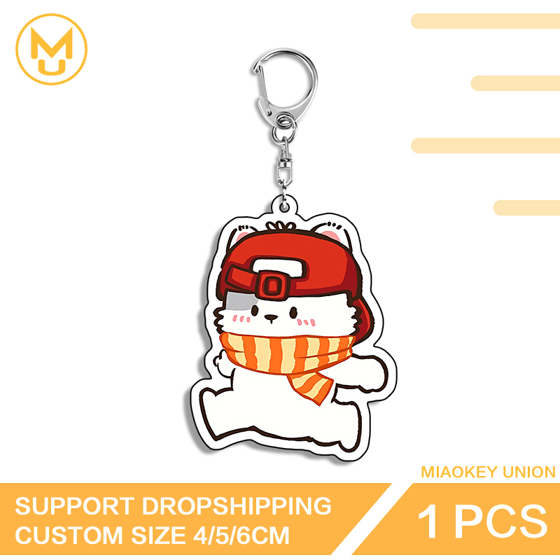 Cute Run Bear Eye Catching Edg - Resin Art Keychain Design review and price