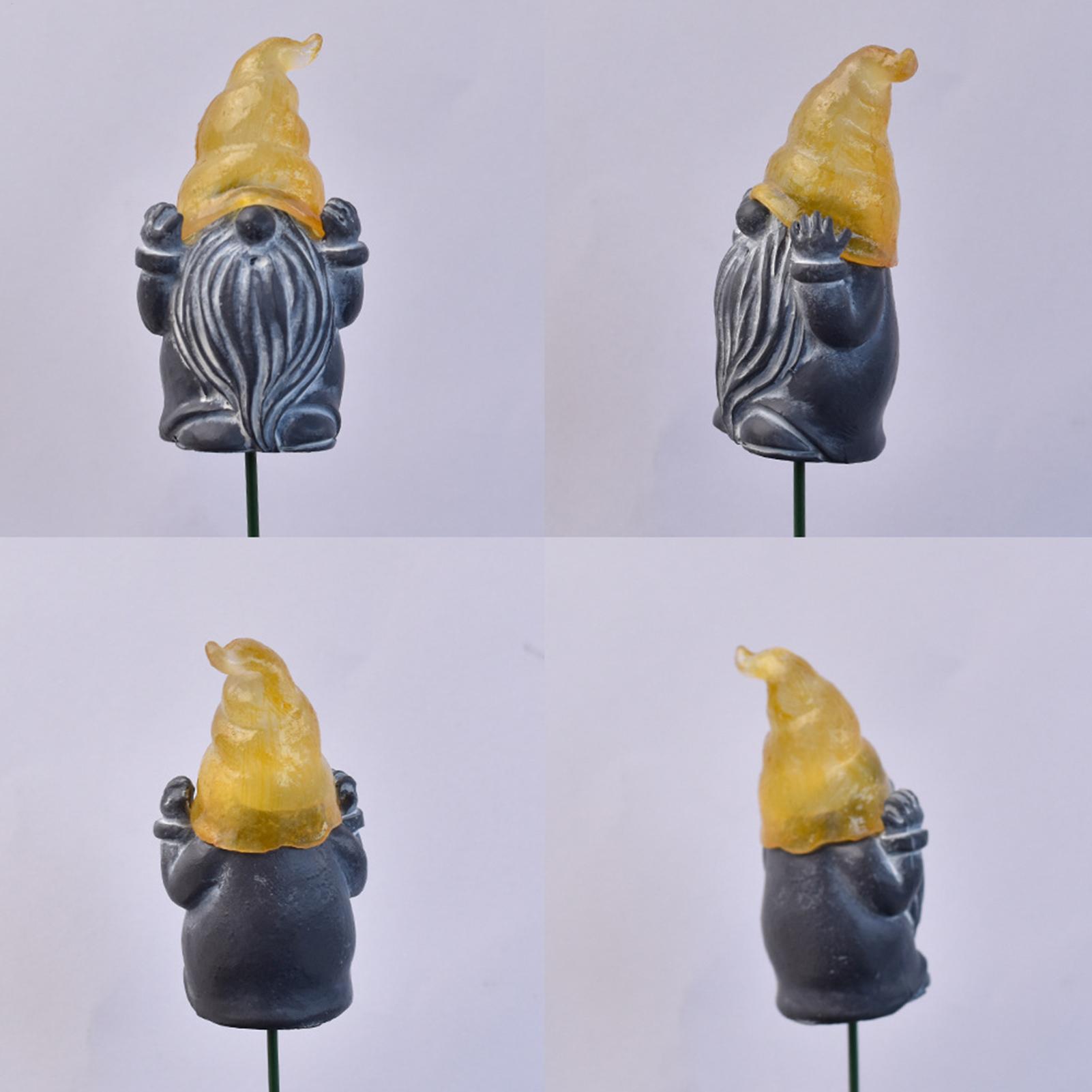 Decorative Yard Stakes 3-Piece - Resin Art With Flowers review and price