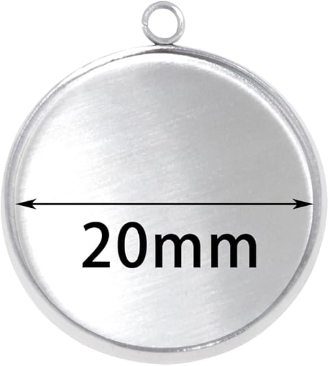 20 Pieces Stainless Steel Roun - Resin Art Diy review and price