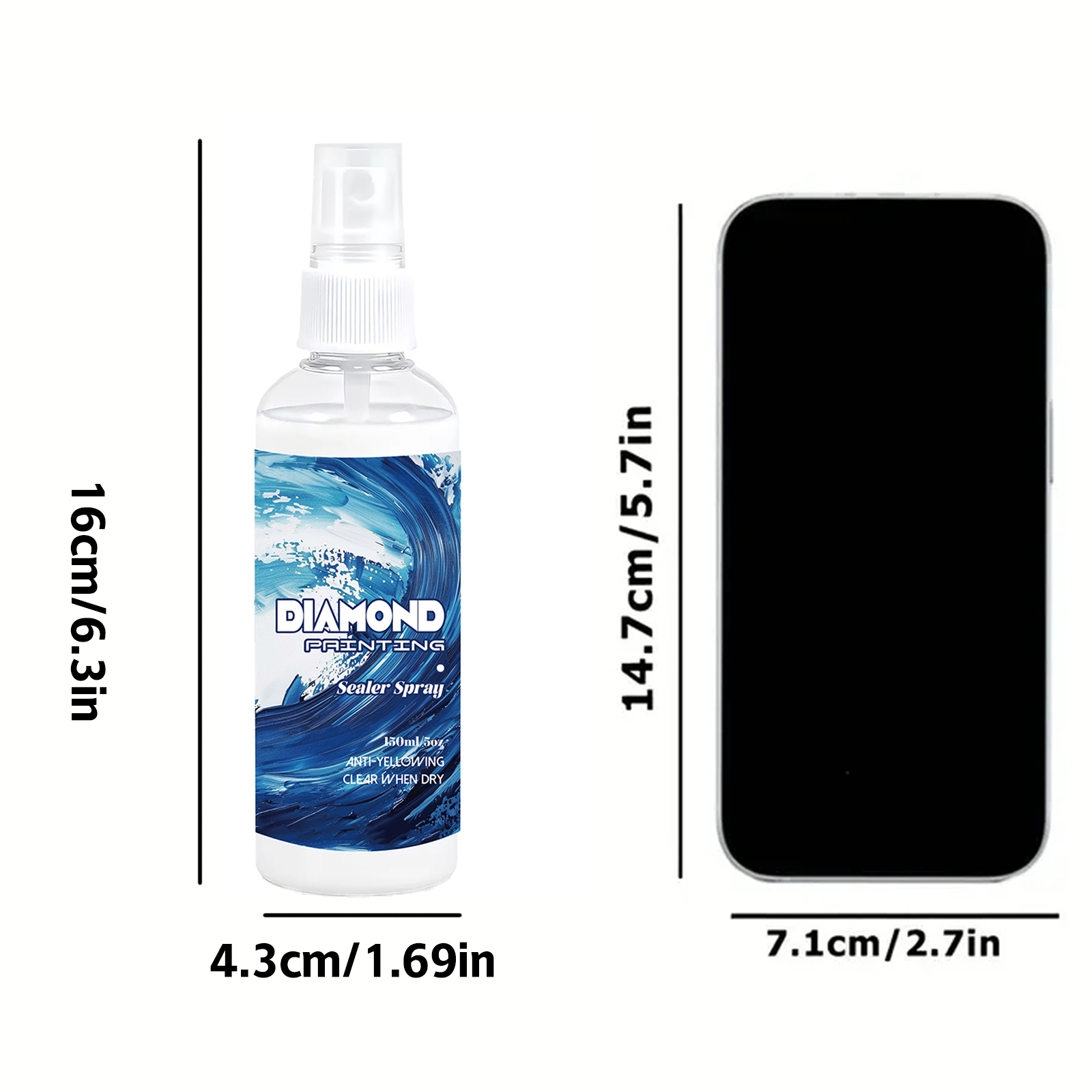 150ml Diamond Painting Sealant - Resin Art And Craft review and price