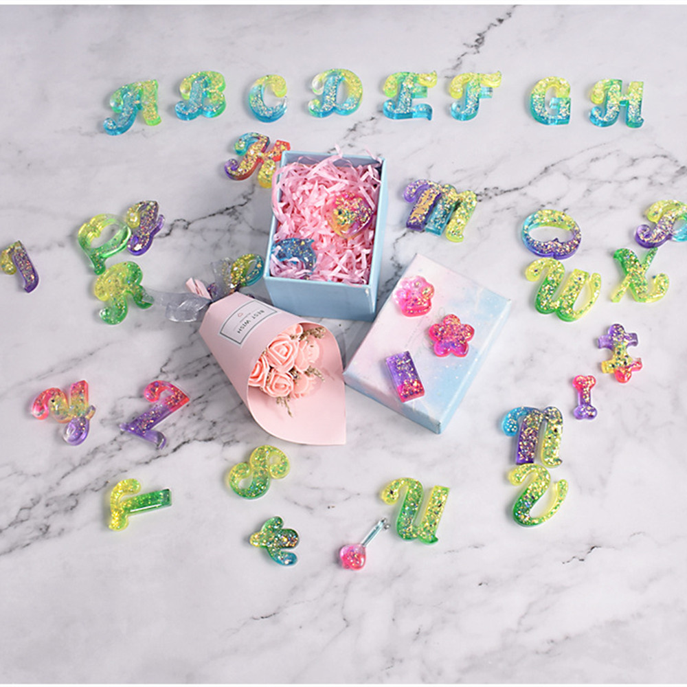 Alphabet Epoxy Resin Silicone  - Resin Art Pen review and price