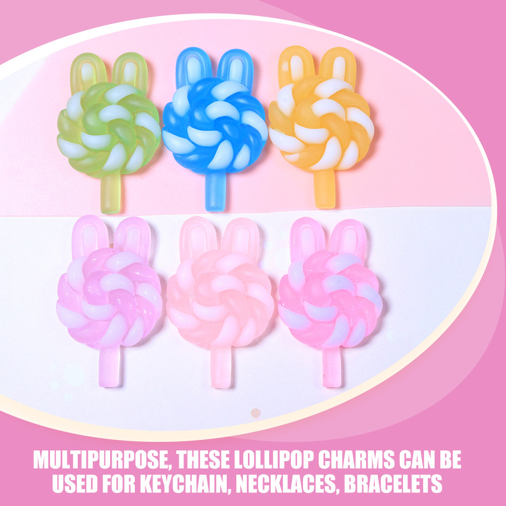 24Pcs Cute Cartoon Lollipop Ch - Resin Art And Craft review and price