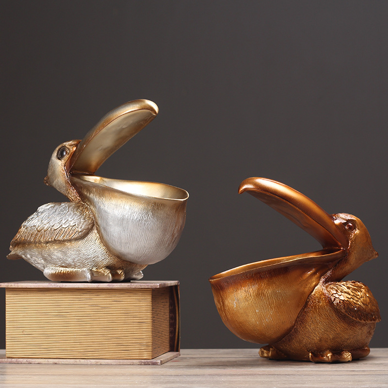 Pelican Bird Ornament Retro Re - Resin Art Table review and price