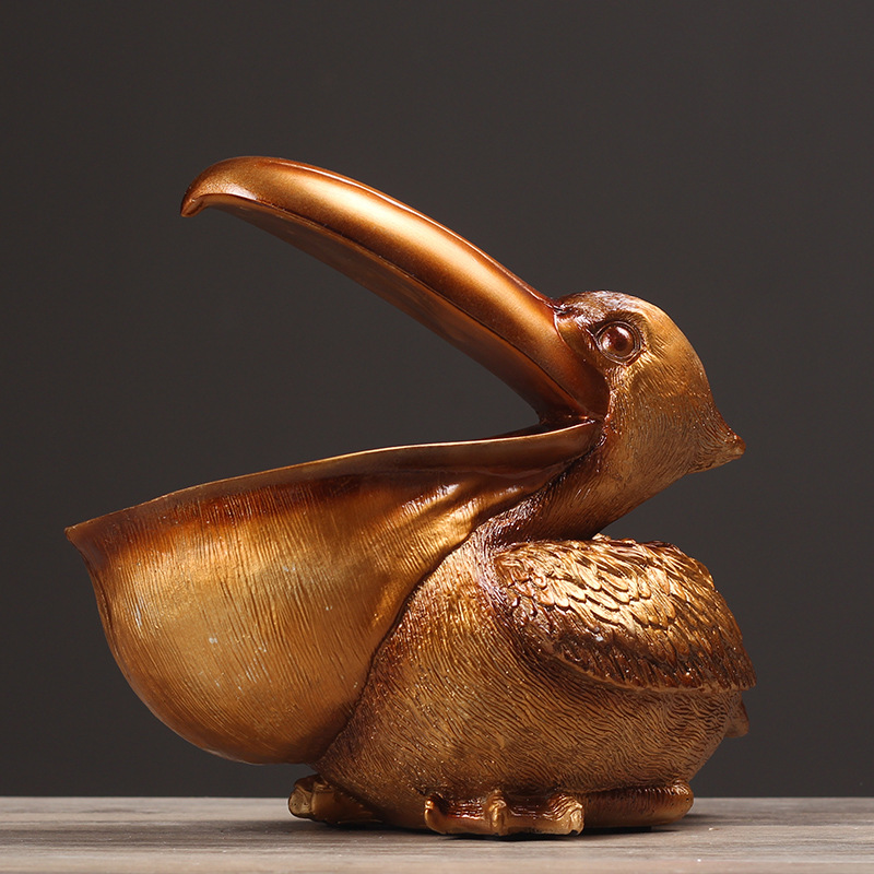 Pelican Bird Ornament Retro Re - Resin Art Table review and price