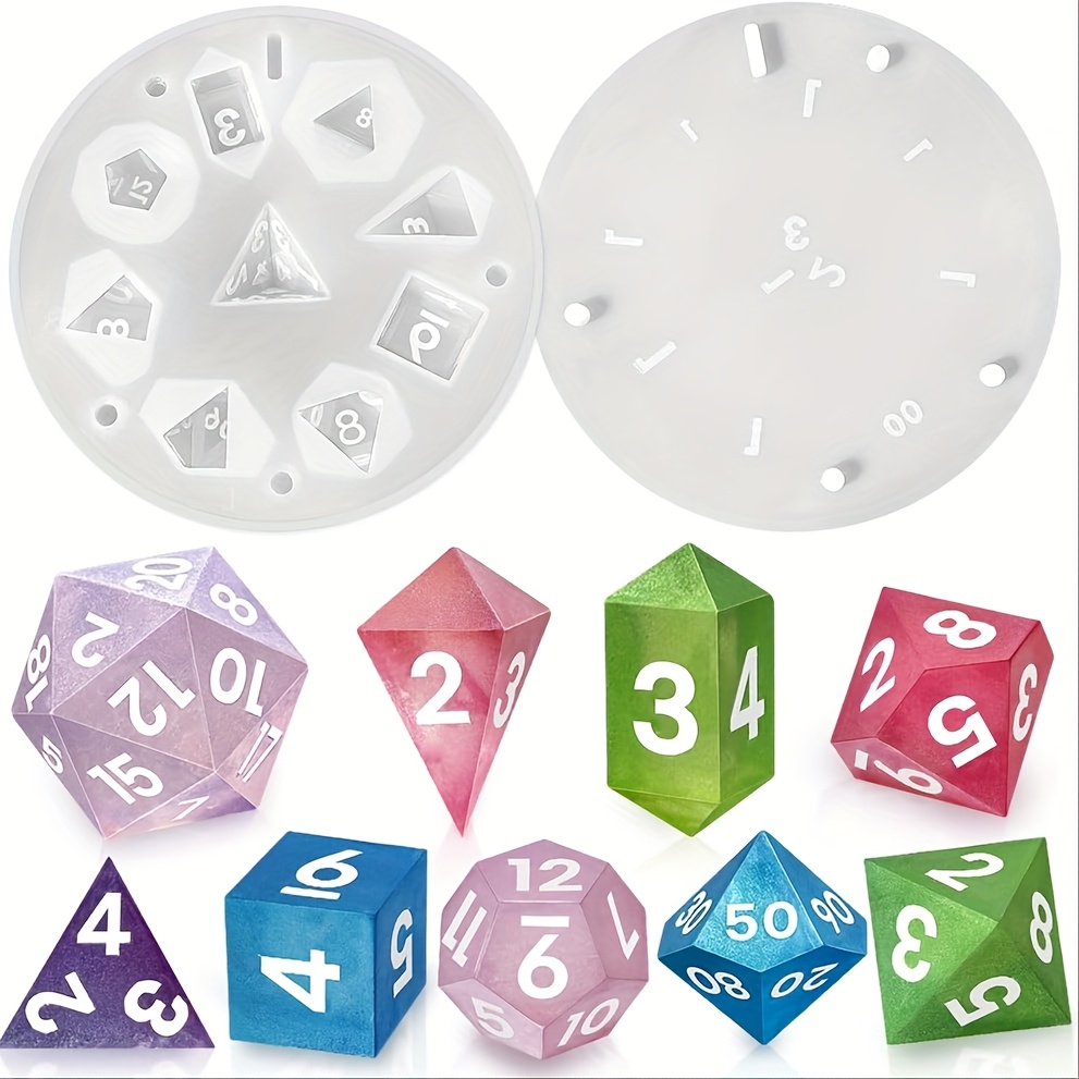 1setsilicone resin die molds ， - Resin Art Table review and price