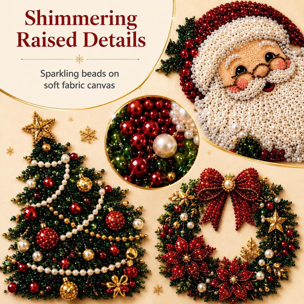 Christmas Santa Claus Pearl Ar - Resin Art And Craft review and price