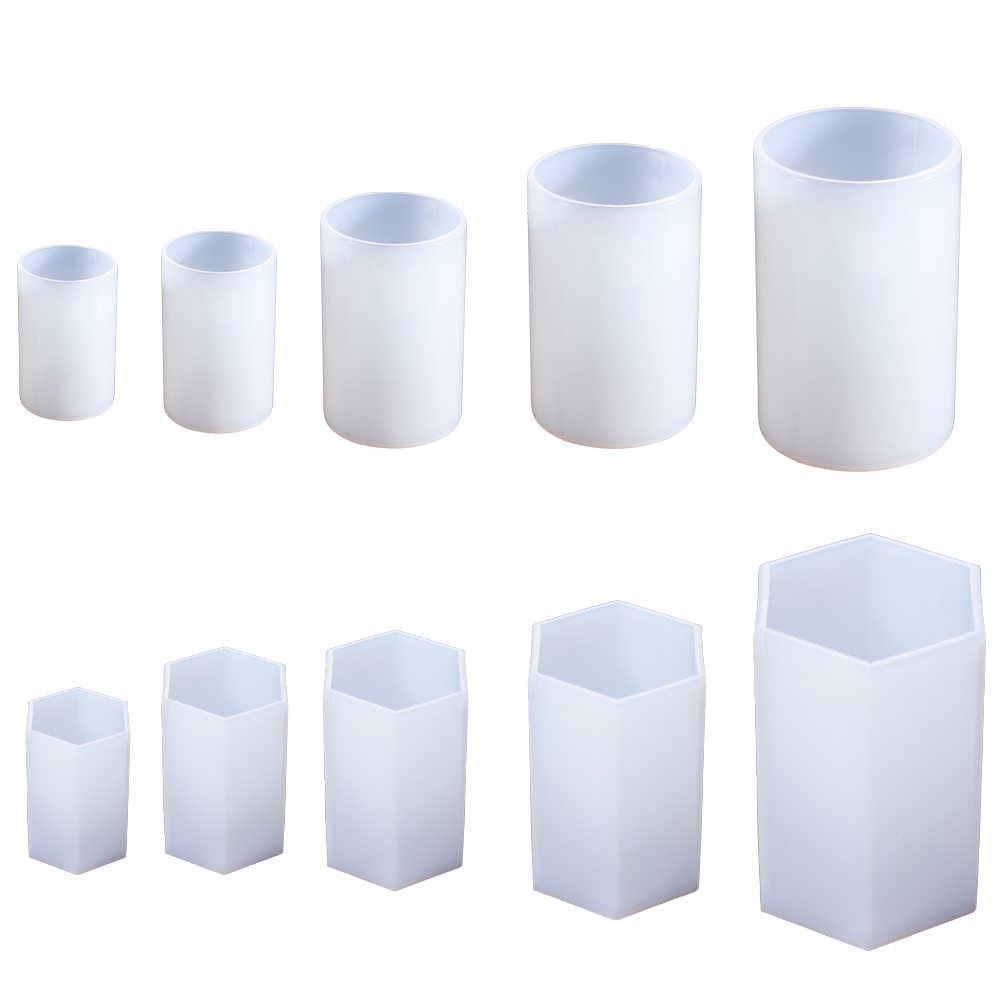 Cylinder Silicone Mold Hexagon - Resin Art Table review and price