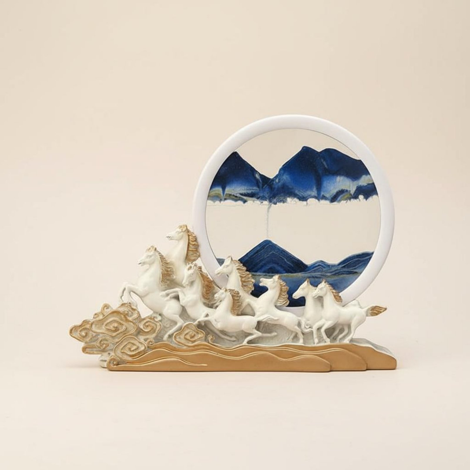 Sand Art Horse Decor Gift Idea - Resin Art Design Ideas review and price
