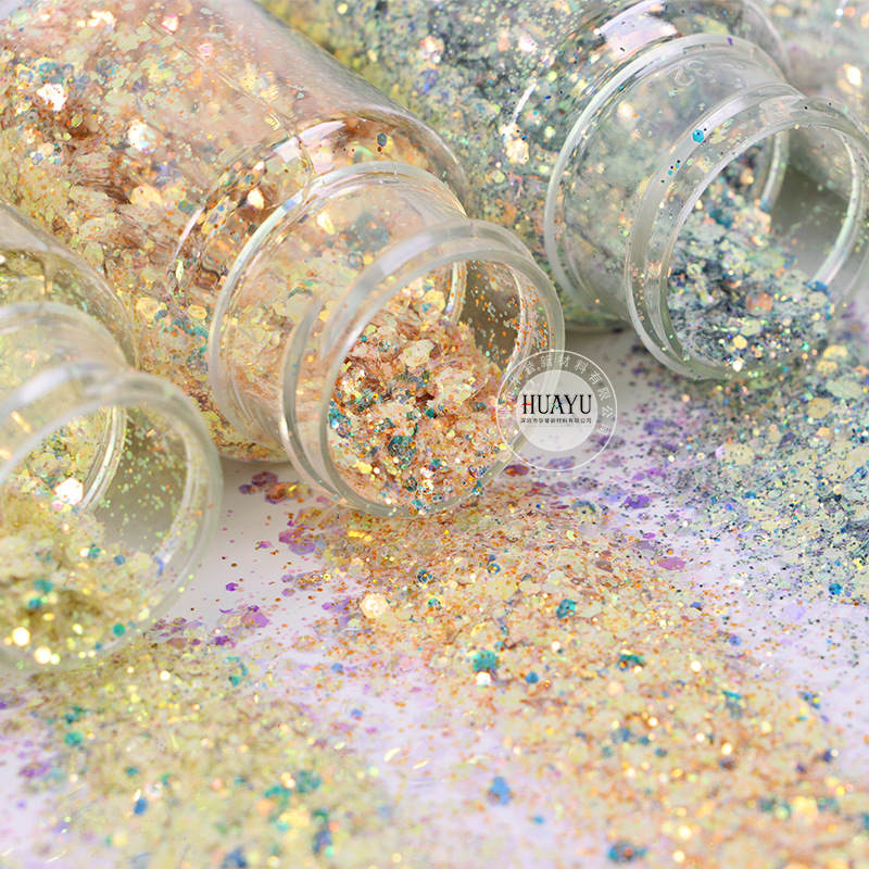 Mixed Chunky Holographic Glitt - Mica Flake Resin review and price