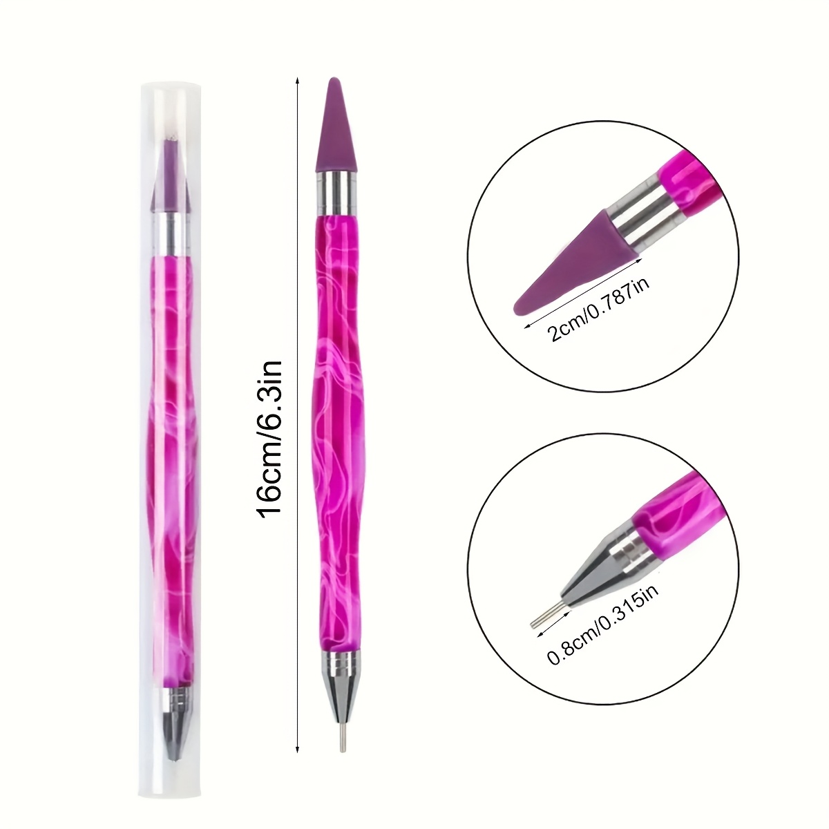 2pcs Dual-ended Wax Pen, Rhine - Resin Art Pen review and price
