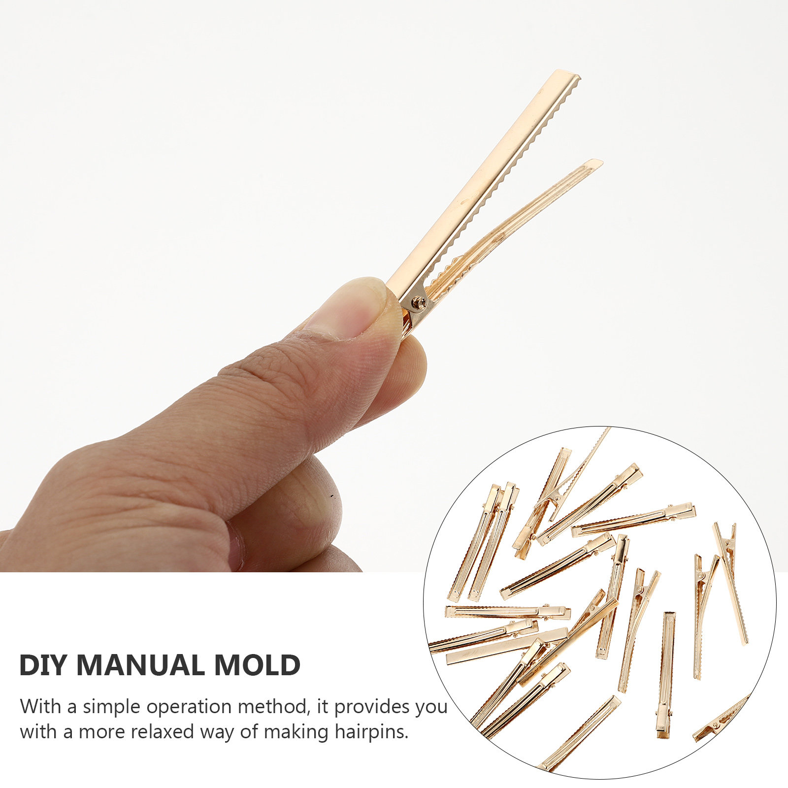1Set Silicone Hair Clips Mold  - Resin Art And Craft review and price