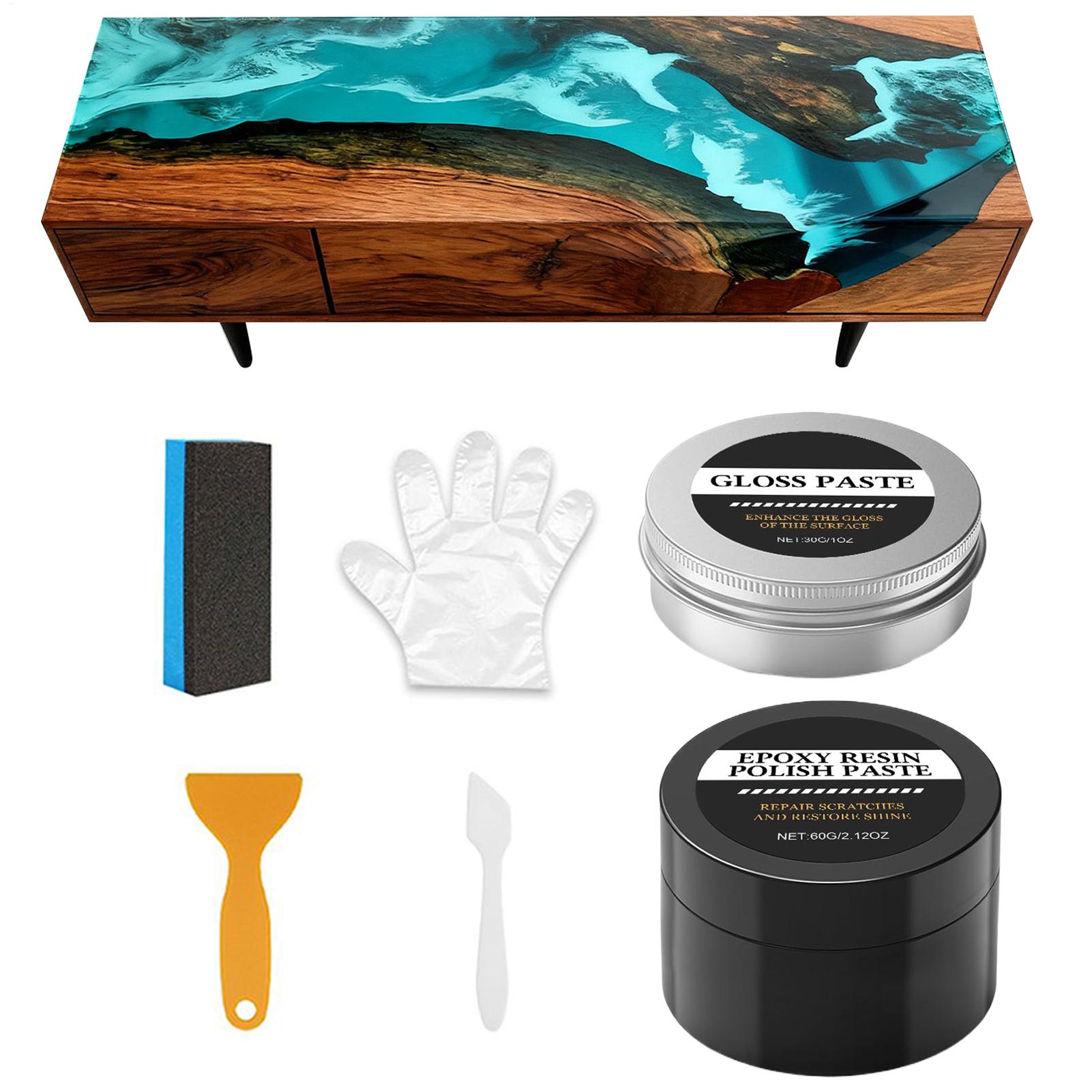 Epoxy resin high gloss polishi - Resin Art Table review and price