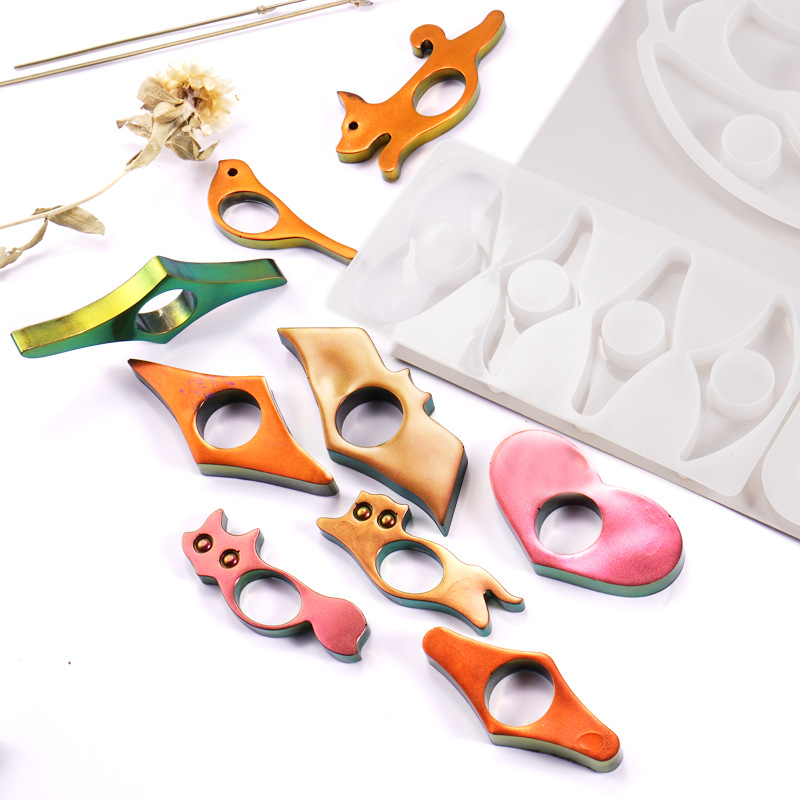 DIY Crystal Mirror Silicone Mo - Resin Art Guide Book review and price