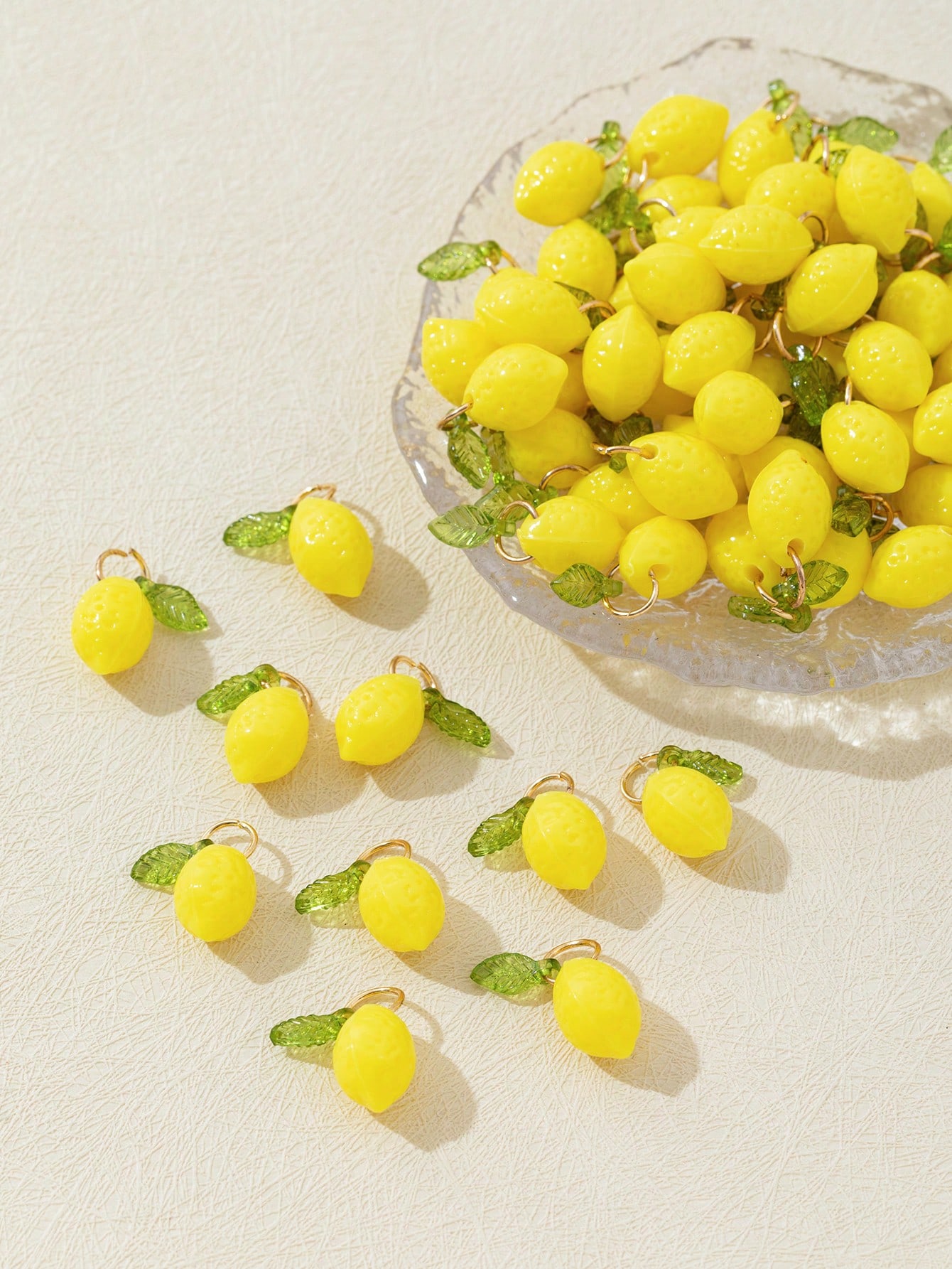 10Pcs 3D Lemon Resin Charms Pe - Resin Art And Craft review and price