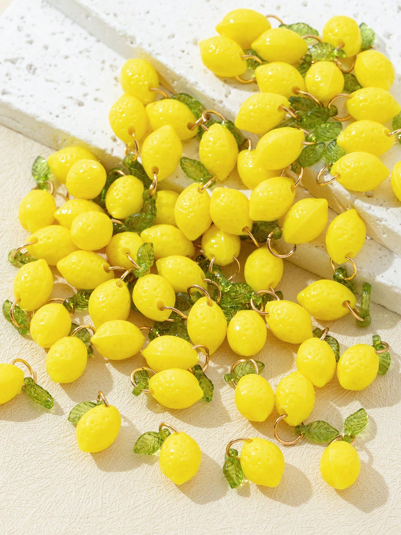 10Pcs 3D Lemon Resin Charms Pe - Resin Art And Craft review and price