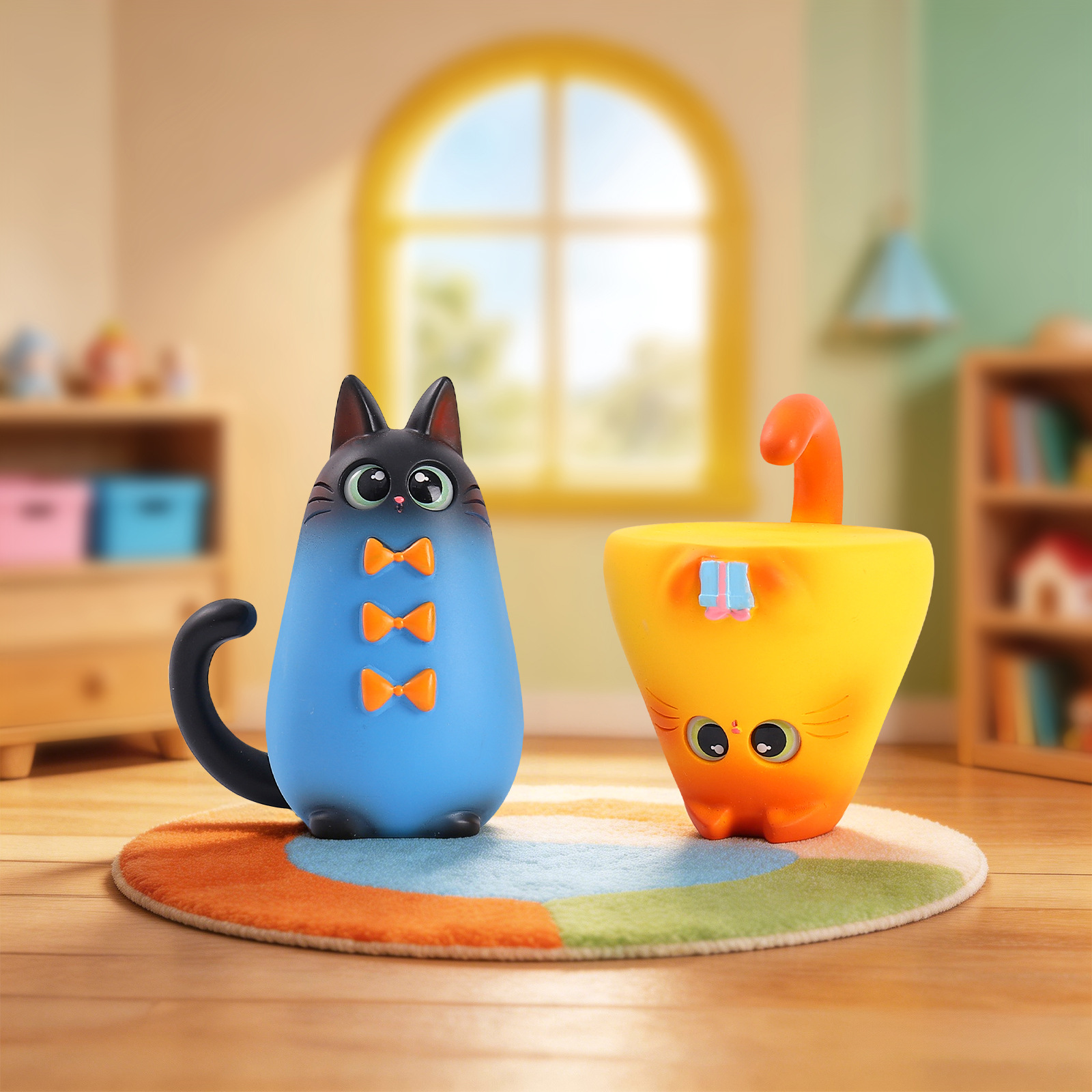 Blind Box Cat Figurine Resin C - Resin Art Table review and price