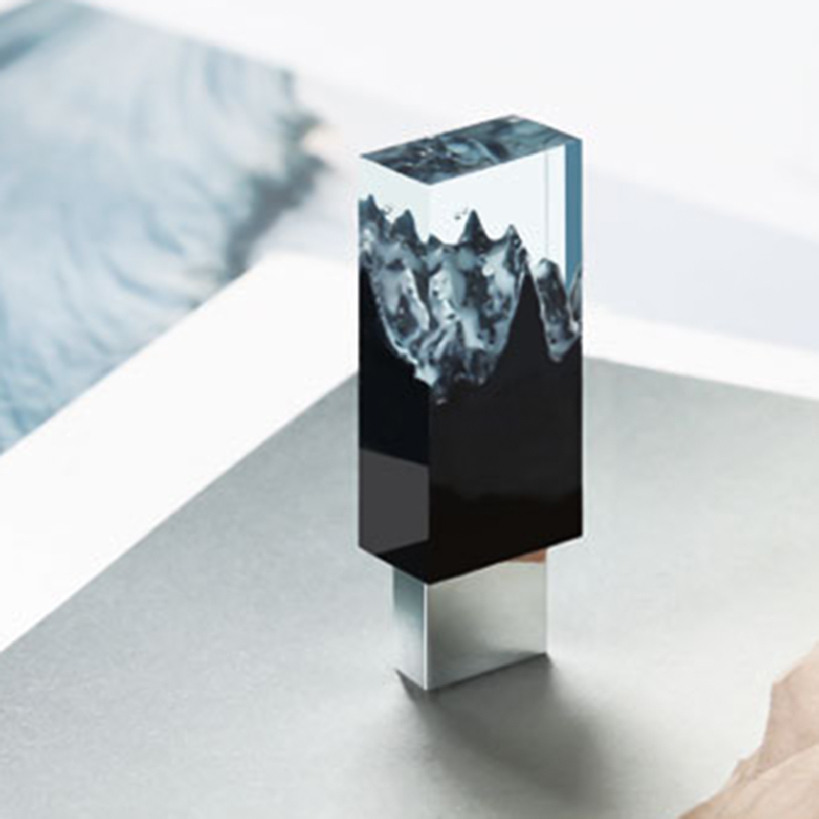 Beautiful Ocean Landscape Epox - Resin Art Keychain Design review and price