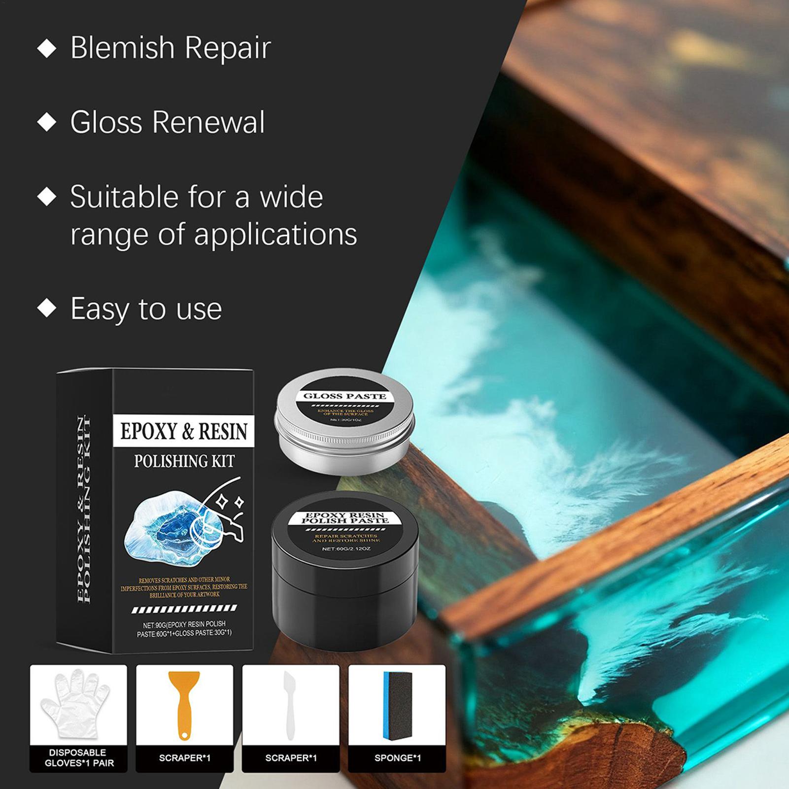 Epoxy Resin Polishing Kit - Cr - Resin Art For Beginners review and price