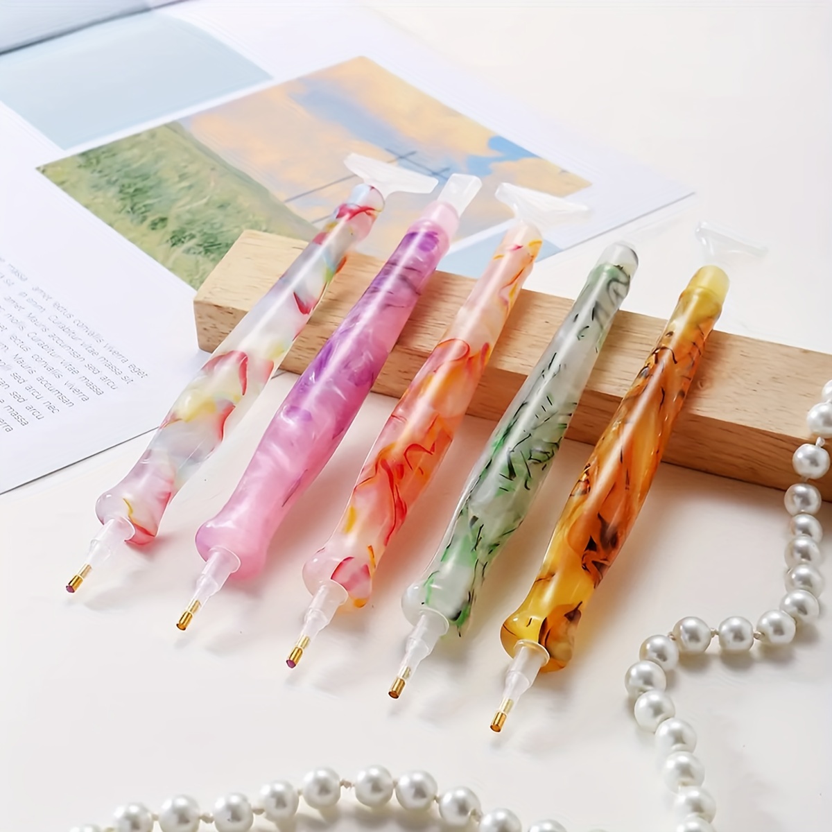 1pc Random Color Resin Retro D - Resin Art Pen review and price
