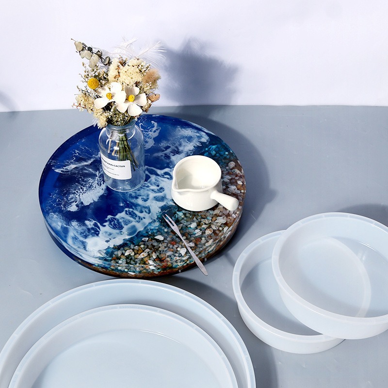 Round Epoxy Table Resin Molds, - Resin Art Table review and price