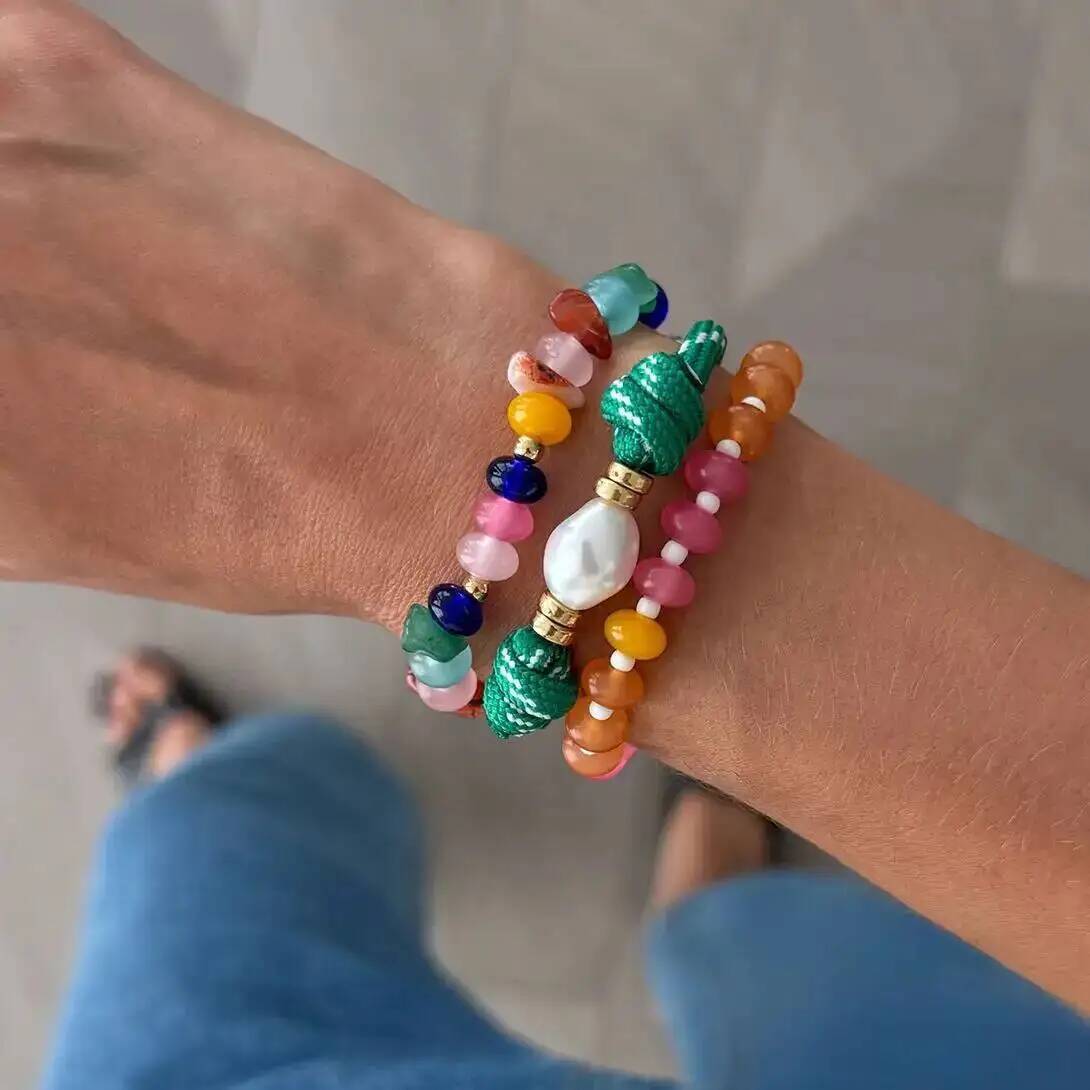 KunJoe 3Pcs/Set Colorful Multi - Resin Art Watch review and price