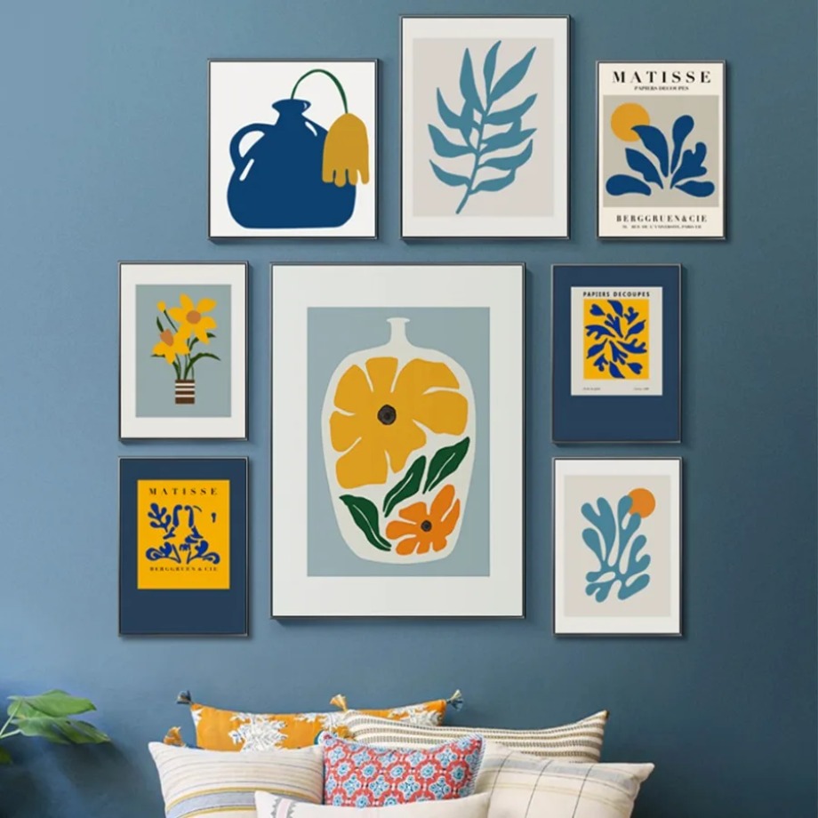 Henri Matisse Picasso Posters  - Resin Art With Flowers review and price