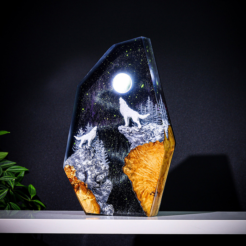 Nature Animals Figure Organism - Resin Art Table review and price
