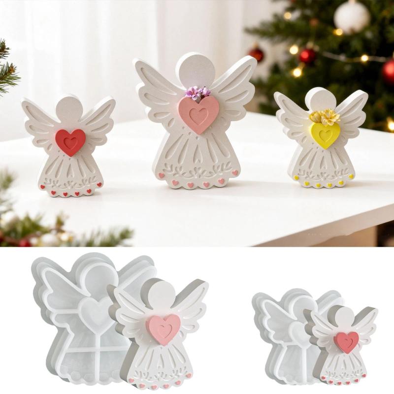 Love Angel Gypsum Mold Candle  - Resin Art Stone review and price