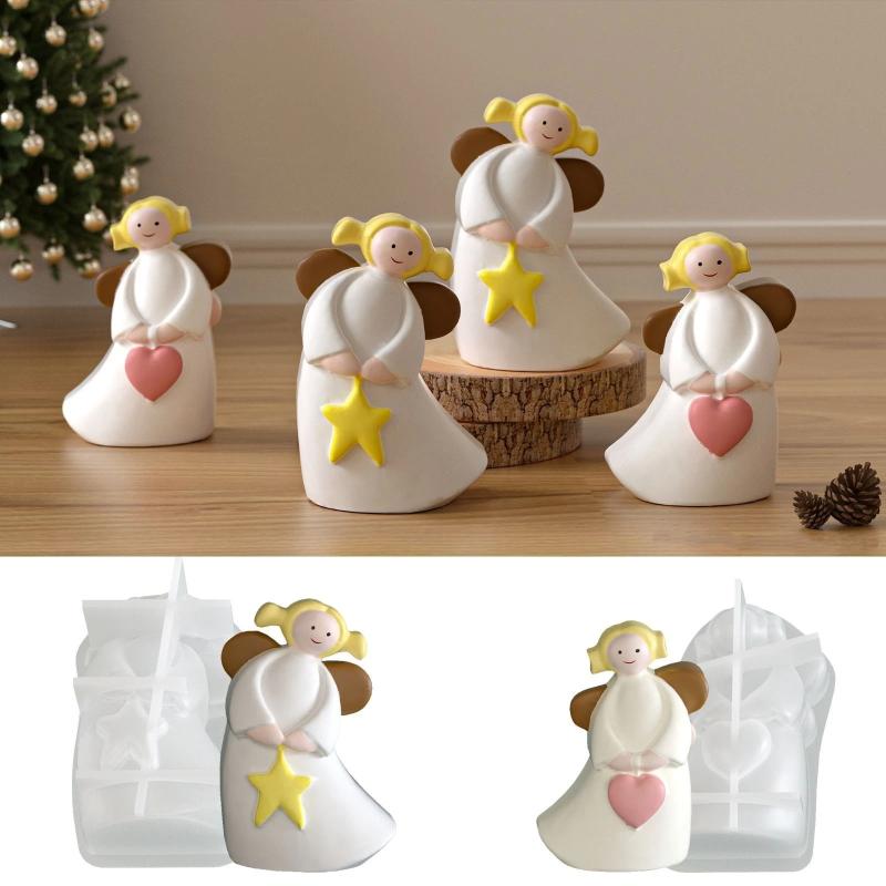 Love Angel Gypsum Mold Candle  - Resin Art Stone review and price