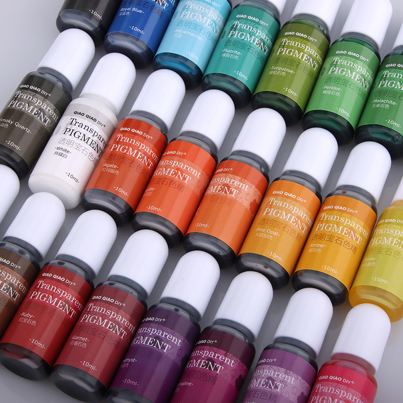 Resin Pigment Transparent Gems - Resin Art Stone review and price