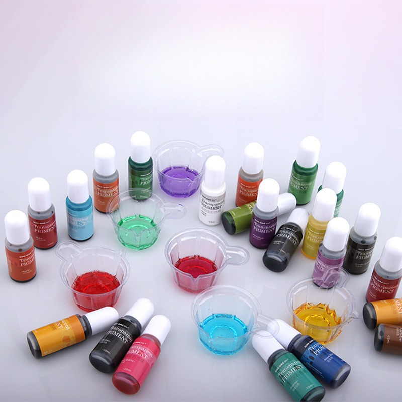 Resin Pigment Transparent Gems - Resin Art Stone review and price