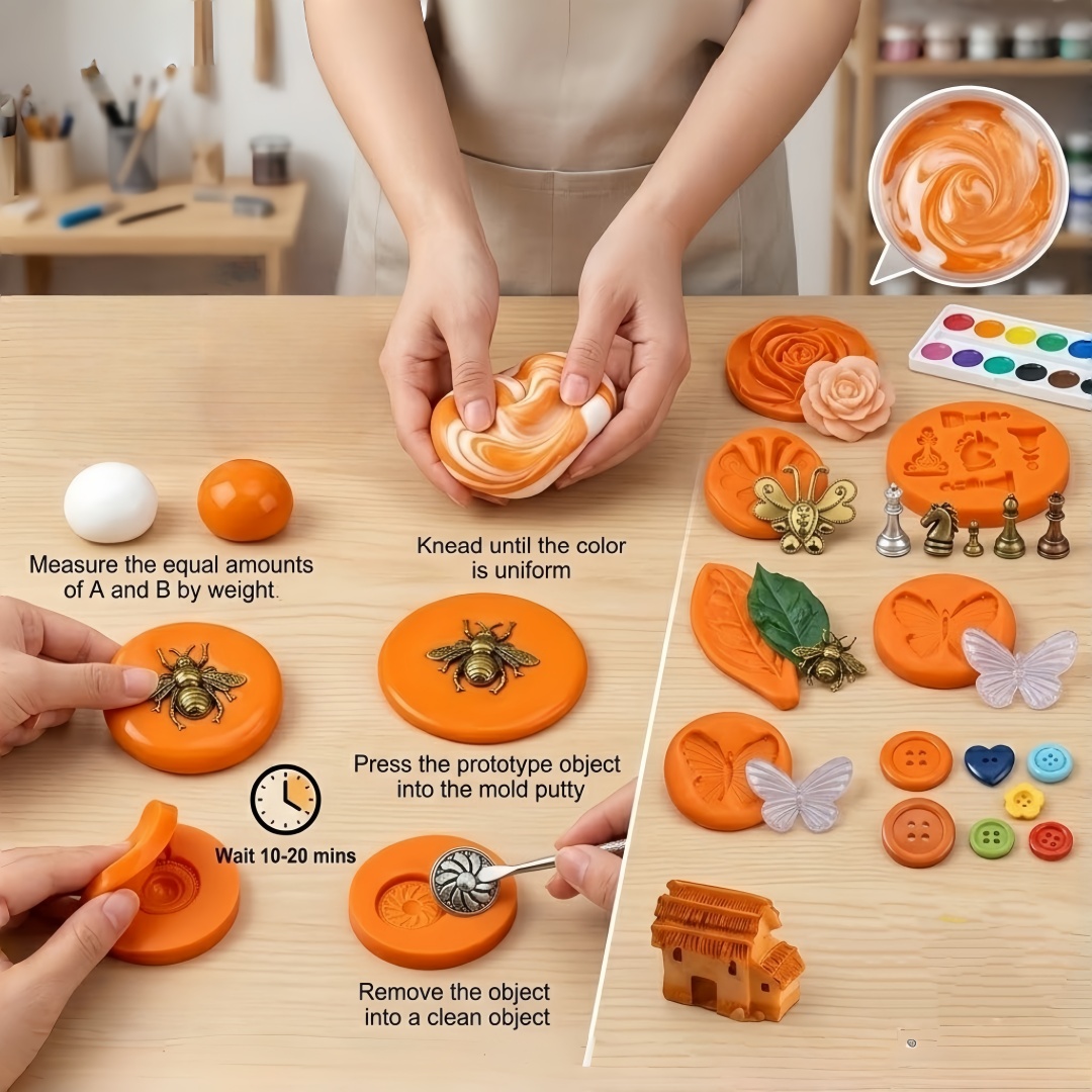 Silicone Putty DIY Crafting Se - Resin Art And Craft review and price