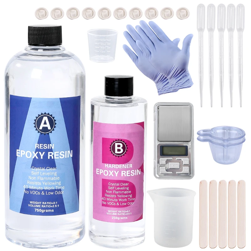Epoxy Resin Kit Crystal Clear  - Resin Art Stone review and price