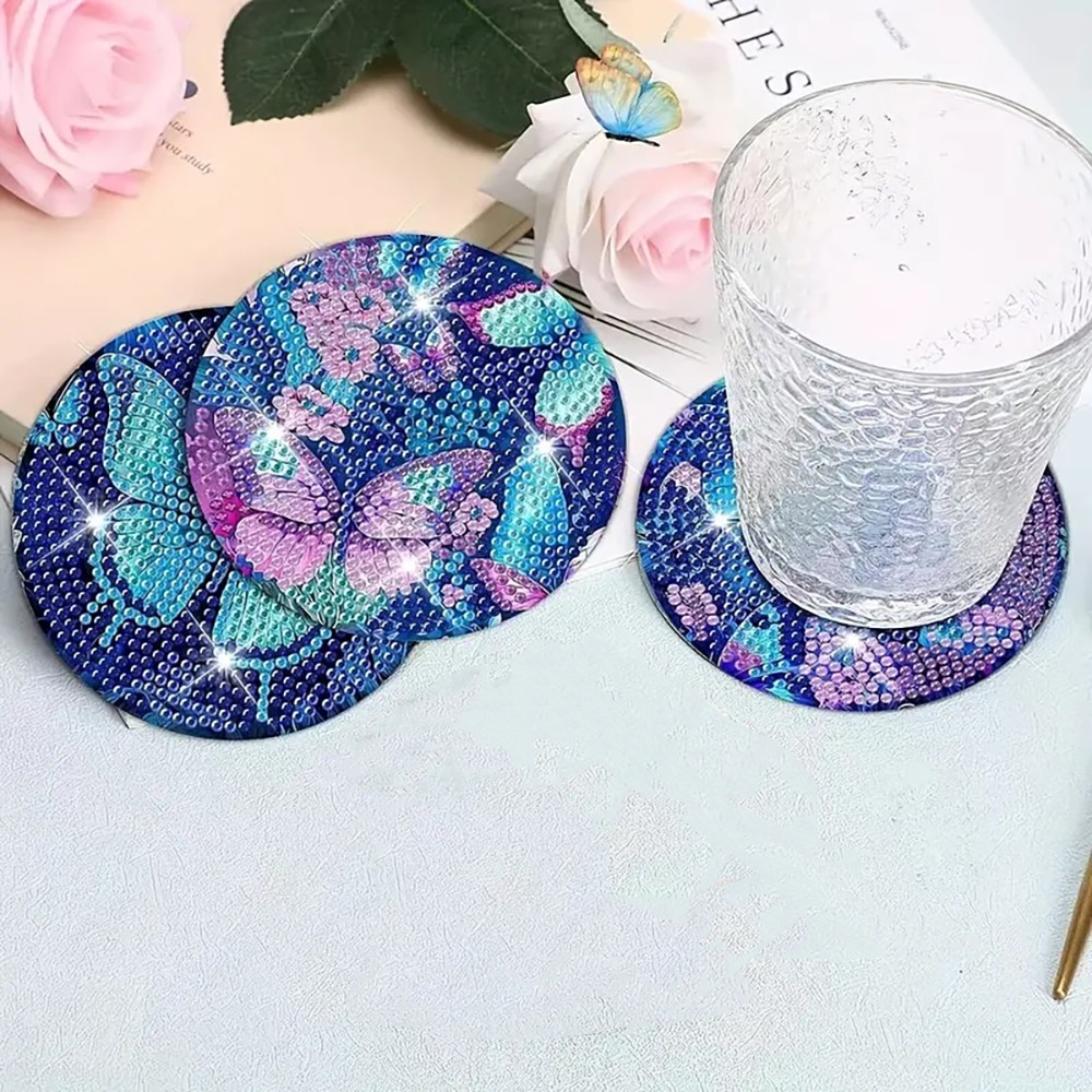 8 Diamond Art Painting Coaster - Resin Art For Beginners review and price
