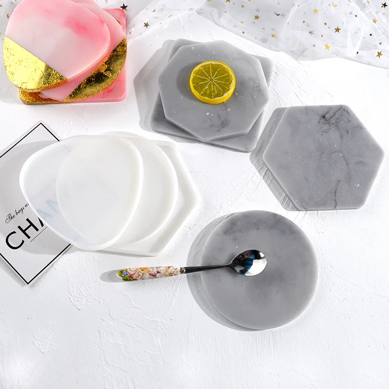 Multi-style Geometric Coaster  - Resin Art Table review and price