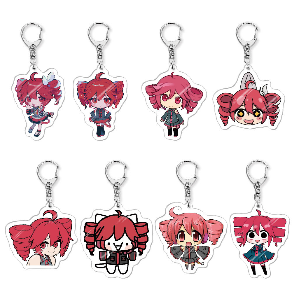 Kasane Teto‌ Plush Anime Keych - Resin Art Keychain review and price