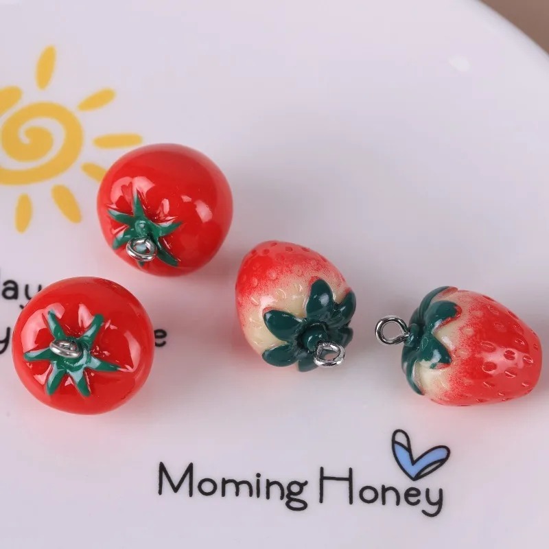 10 Pieces Realistic 3D Strawbe - Resin Art Diy review and price