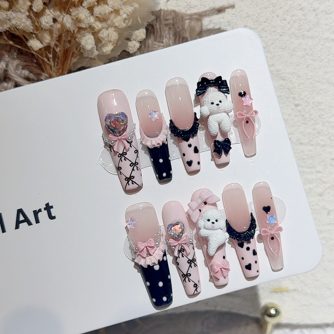 10PCS Black Lace Polka Dot Bal - Resin Art Diy review and price