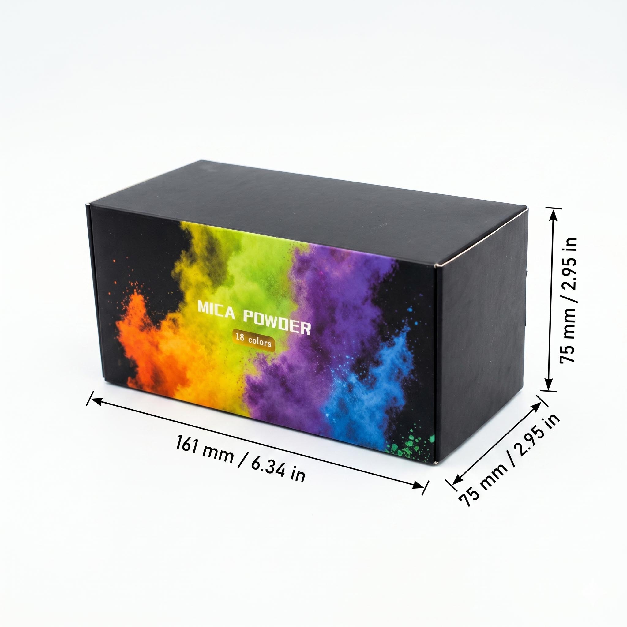 18 Colors Mica Powder Set with - Mica Flake Resin review and price
