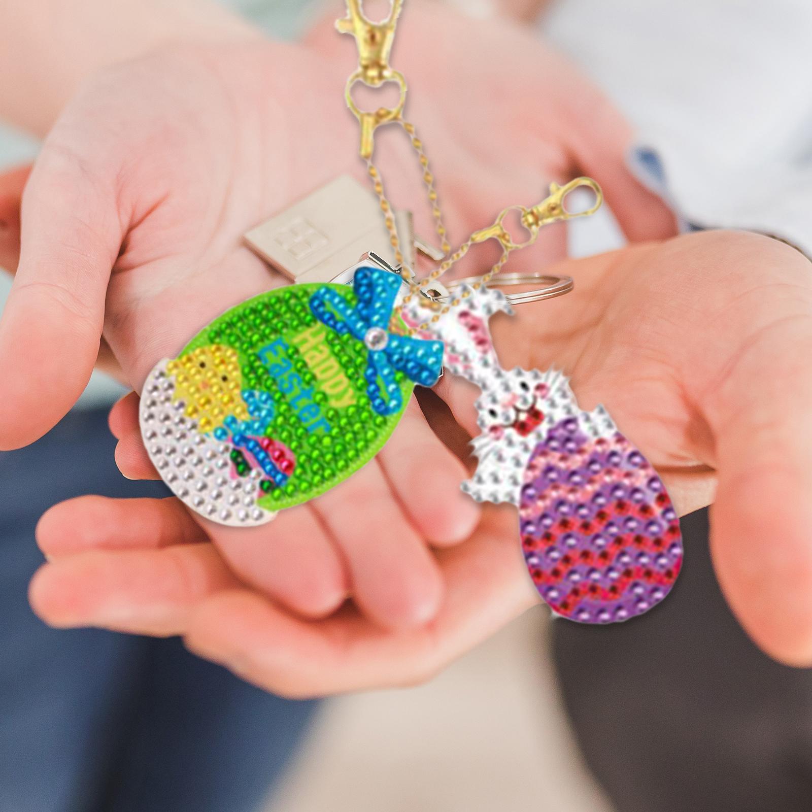 DIY Diamond Painting Keychain  - Resin Art Keychain Design review and price