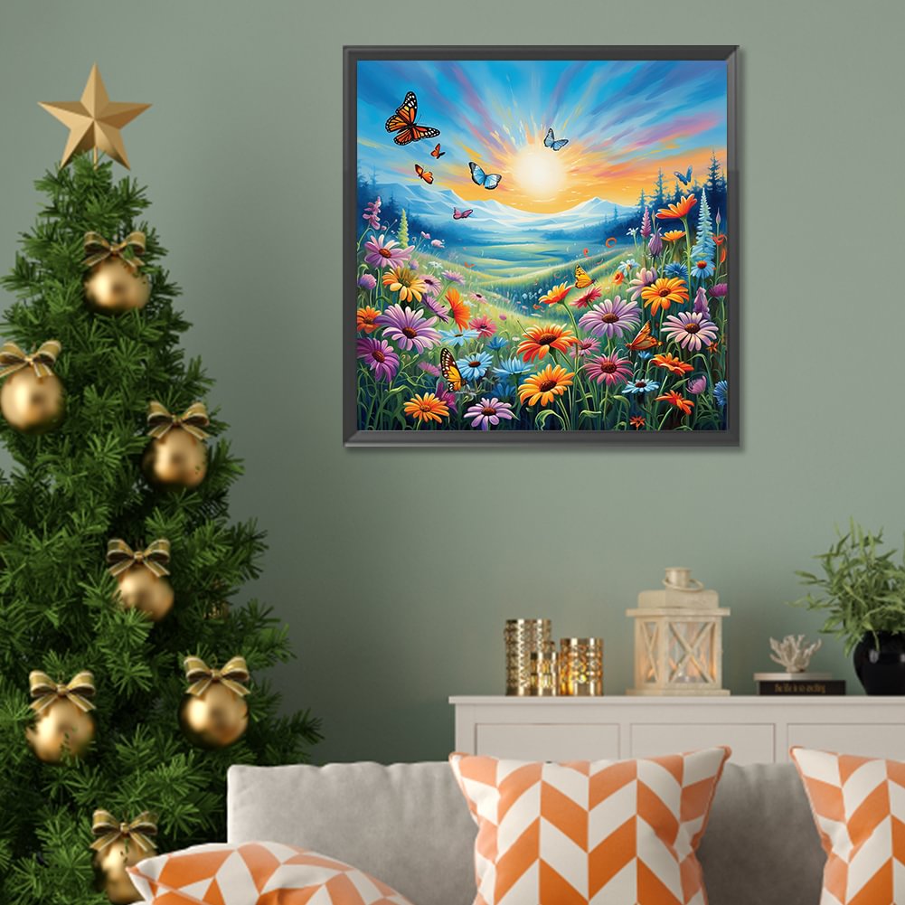 Diamond Painting Family Cute D - Resin Art With Flowers review and price