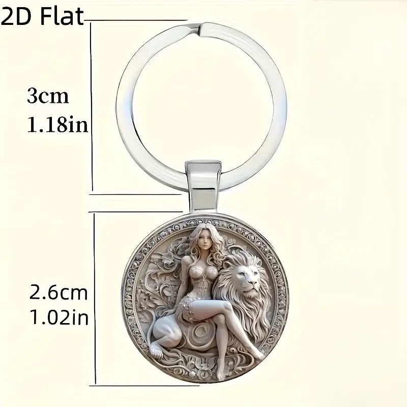 2D Unique European-Style Godde - Resin Art Keychain Design review and price